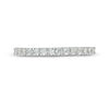 Thumbnail Image 4 of 3/8 CT. T.W. Diamond Wedding Band in 10K White Gold