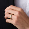 Thumbnail Image 2 of Men's 1/20 CT. T.W. Diamond Wedding Band in 10K Gold