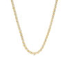 Thumbnail Image 1 of 1 CT. T.W. Diamond Two-Stone "S" Curve Tennis Necklace in Sterling Silver with Yellow Rhodium - 17"