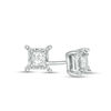 1/5 CT. T.W. Princess-Cut Diamond Solitaire Stud Earrings in Sterling Silver