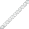 Thumbnail Image 1 of 2 CT. T.W. Diamond Vintage-Style Tennis Bracelet in 10K White Gold - 7.5"