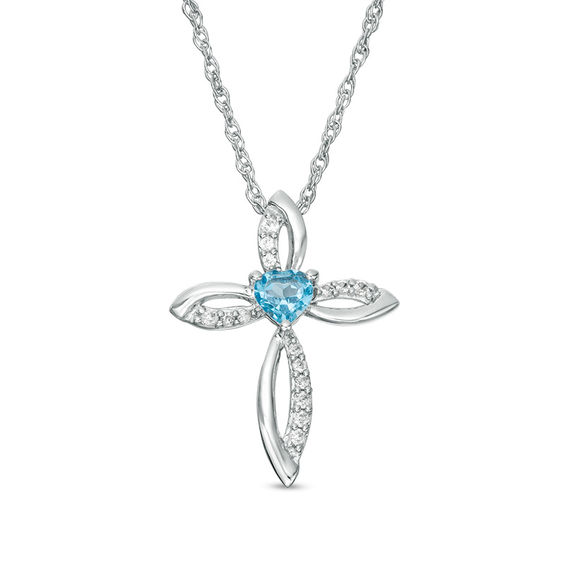 Woman Gorgeous Shiny Heart Style Natural White Fire topaz Gems Necklace Pendants