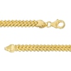 Thumbnail Image 3 of Italian Gold Men's 4.0mm Franco Chain Bracelet in Hollow 14K Gold - 8.5"