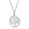 Thumbnail Image 0 of Diamond Accent Tree of Life Pendant in Sterling Silver