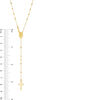 Thumbnail Image 2 of Rosary Necklace in 10K Gold - 22"