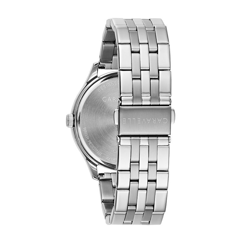 Main Image 2 of Men's Caravelle by Bulova Watch with Silver-Tone Dial (Model: 43B163)