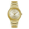 Thumbnail Image 0 of Men's Caravelle by Bulova Diamond Accent Gold-Tone Watch with Champagne Dial (Model: 44D100)