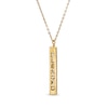 Thumbnail Image 3 of Made in Italy Cut-Out Vertical Bar Pendant in 14K Gold