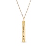 Thumbnail Image 4 of Made in Italy Cut-Out Vertical Bar Pendant in 14K Gold
