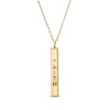 Thumbnail Image 5 of Made in Italy Cut-Out Vertical Bar Pendant in 14K Gold