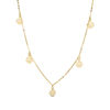Thumbnail Image 1 of Made in Italy Rose Station Necklace in 14K Gold