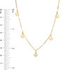 Thumbnail Image 2 of Made in Italy Rose Station Necklace in 14K Gold