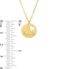 Thumbnail Image 2 of Made in Italy "LOVE" Disc Pendant in 14K Gold