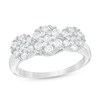 Thumbnail Image 1 of 1 CT. T.W. Composite Diamond Three Stone Ring in 10K White Gold