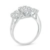 Thumbnail Image 2 of 1 CT. T.W. Composite Diamond Three Stone Ring in 10K White Gold