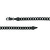 Thumbnail Image 2 of 6.5mm Franco Snake Chain Necklace and Bracelet set in Stainless Steel with Black IP - 24"