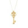 Thumbnail Image 1 of Made in Italy Vintage-Style Key Pendant in 14K Gold