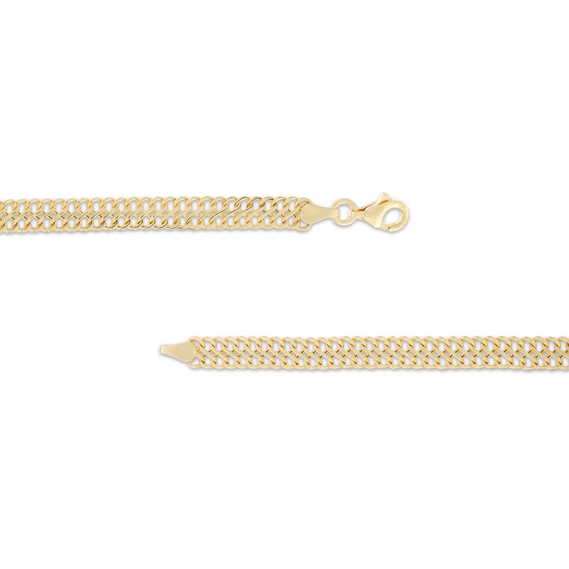 Main Image 2 of Made in Italy Infinity Twist S-Link Chain Bracelet in 14K Gold - 7.5"