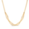 Thumbnail Image 1 of Made in Italy Double Infinity Twist S-Link Chain Necklace in 14K Gold