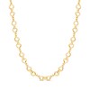Thumbnail Image 1 of Made in Italy Twisted Infinity Link Necklace in 14K Gold
