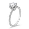 Thumbnail Image 1 of Enchanted Disney Elsa 1-1/4 CT. T.W. Diamond Snowflake Engagement Ring in 14K White Gold