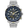 Thumbnail Image 1 of Men's Citizen Eco-Drive® Promaster Blue Angels Skyhawk A-T Chronograph Watch with Blue Dial (Model: JY8078-52L)