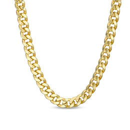 Men's 150 Gauge Cuban Curb Chain Necklace in 10K Gold - 22&quot;