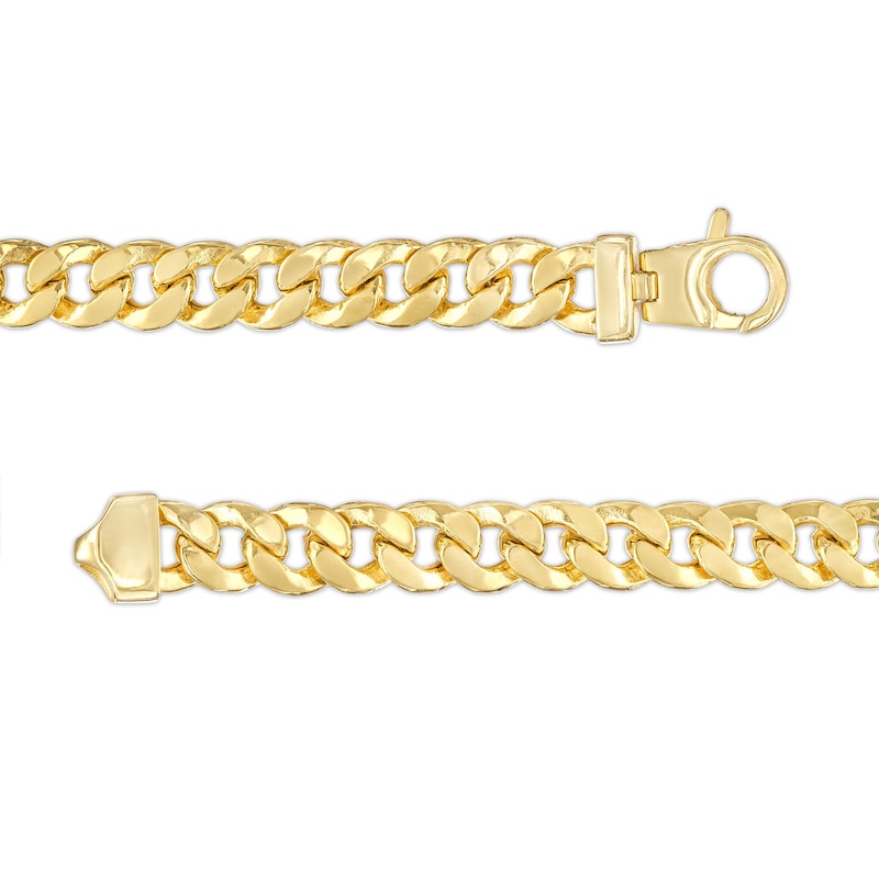 Main Image 3 of Men's 150 Gauge Cuban Curb Chain Necklace in 10K Gold - 22"