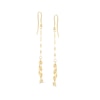 Made in Italy Flat-Link Chain Tassel Drop Earrings in 14K Gold