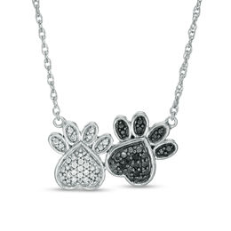 zales dog paw necklace