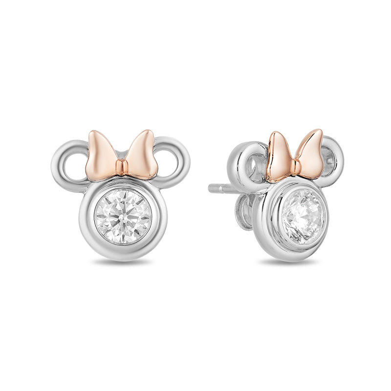 Minnie mouse diamond earrings deals