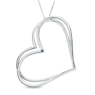 ★MIDNIGHT MOMENT.★ love pierce necklace silver Designer fashion, Seoul-fully created | W Concept