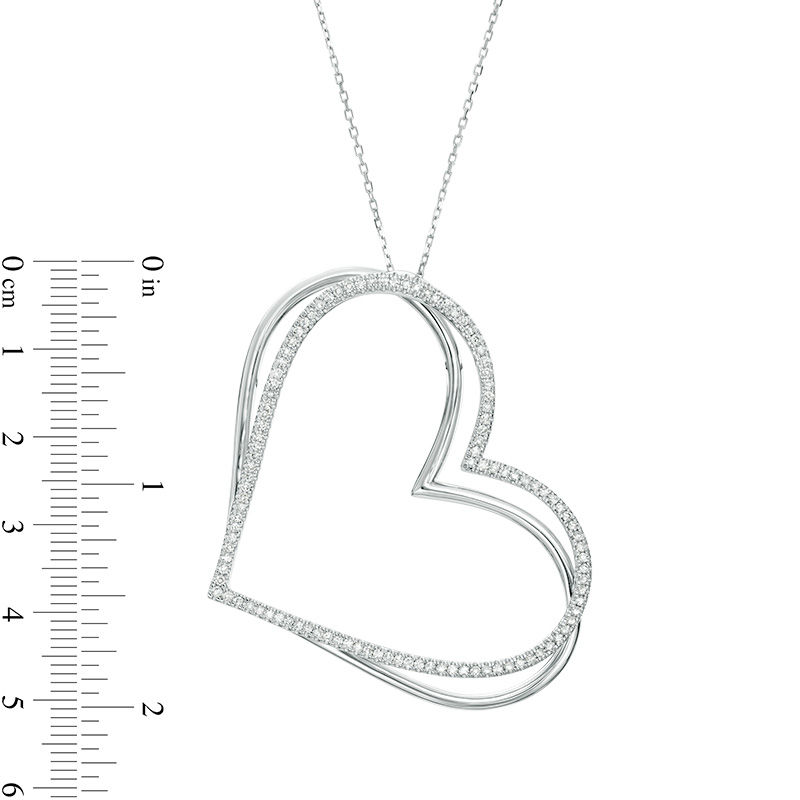 silver heart logo choker(925 silver) - theVirgins