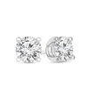 Thumbnail Image 1 of 1/4 CT. T.W. Certified Diamond Solitaire Stud Earrings in 14K White Gold ( I/VS2)