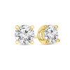 1/3 CT. T.W.  Certified Solitaire Stud Earrings in 14K Gold (I/SI2)