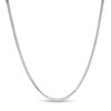 Thumbnail Image 1 of 035 Gauge Diamond-Cut Wheat Chain Necklace in Sterling Silver - 18"