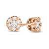 1/5 CT. T.W. Composite Diamond Stud Earrings in 10K Rose Gold