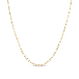 Men's 1.8mm Hollow Valentino Chain Necklace in 14K Gold - 22&quot;