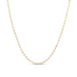 Men's 1.8mm Valentino Chain Necklace in Hollow 14K Gold - 22"