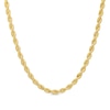 Thumbnail Image 1 of Men's 2.7mm Rope Chain Necklace in Hollow 14K Gold - 24"