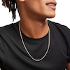 Thumbnail Image 2 of Men's 2.7mm Rope Chain Necklace in Hollow 14K Gold - 24"
