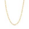 Thumbnail Image 1 of 3.5mm Figaro Chain Necklace in Hollow 14K Gold - 22"
