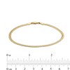 Thumbnail Image 4 of 2.65mm Curb Chain Bracelet in Hollow 10K Gold - 7.5"