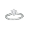 Thumbnail Image 0 of 1 CT. Certified Diamond Solitaire Engagement Ring in 14K White Gold (I/VS2)
