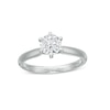 Thumbnail Image 1 of 1 CT. Certified Diamond Solitaire Engagement Ring in 14K White Gold (I/VS2)