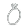 Thumbnail Image 3 of 1 CT. Certified Diamond Solitaire Engagement Ring in 14K White Gold (I/VS2)