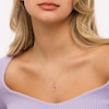Thumbnail Image 2 of Multi-Finish Crucifix Pendant in 14K Two-Tone Gold