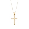 Thumbnail Image 1 of Slope-Ends Cross Pendant in 14K Gold