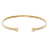 Thumbnail Image 1 of Made In Italy Double Ball Flat Cuff in 14K Gold