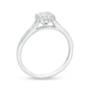 Thumbnail Image 1 of 1/4 CT. T.W. Composite Diamond Cushion Frame Promise Ring in 10K White Gold